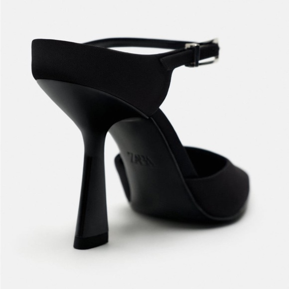 Black Zara slip on mules - Picture 4 of 6